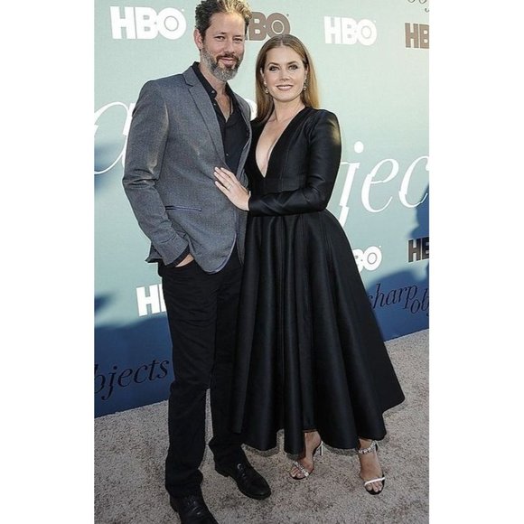 NEW CALVIN KLEIN 205W39NYC SILVER GLITTER LEATHER CRYSTAL SANDALS SIZE 9 - Picture 4 of 11